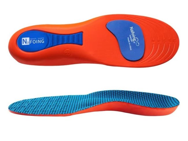Breathable Sport Insoles For Shoes Sole Shock Absorption